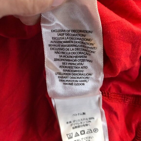 Polo Golf Ralph Lauren Mens Activewear Top Large Red Quarter Zip Long Sleeve - Picture 15 of 16